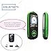 DeeFec Portable Hi-Fi 16GB Bluetooth MP3 Music Player with FM Radio Voice Recorder & 50 Hours Lossless Playing & Supports Expand Memory Card up to 64GB (Green)