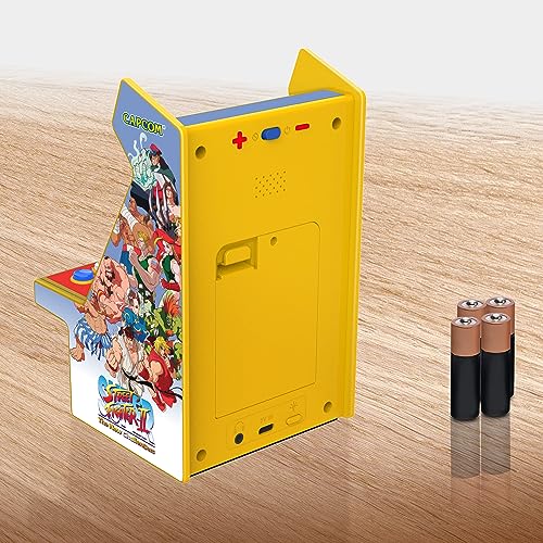 My Arcade Super Street Fighter II Micro Player Pro: Retro Arcades 2 Games in 1, Portable Game, 6.75