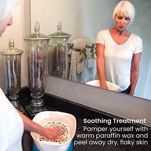 HoMedics ParaSpa Paraffin Wax Bath Wax Warmer Bonus 3 lb Paraffin