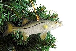 Snook Fish Ornament Realistic Christmas Tree