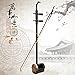 Landtom Study Level Whitewood Erhu Instrument Chinese Violin Fiddle with Bag & Accessories