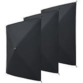 EVER ADVANCED Wind Panels for Pop up Gazebos, Rain Proof Screen Panels with 70.9" Side Length, 2000mm Water Resistant