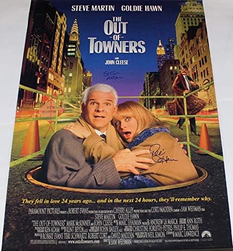 The Out Of Towners Cast Steve Martin Goldie Hawn Signed Autographed 27x40 Movie Theatre Poster Loa At Amazon S Entertainment Collectibles Store