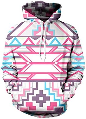SEXYARN Unisex Relastic Animal Emoji 3D Printed Pullover Sweatshirts Hoodies
