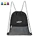 G4Free Water Repellent Gymbag Large Drawstring Backpack Sackpack for Shopping Sport Yoga