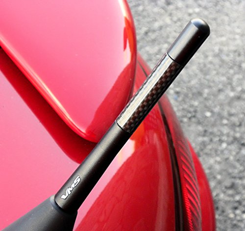 Lexus IS250 IS300 IS350 Black Carbon Fiber 5" Inch Antenna