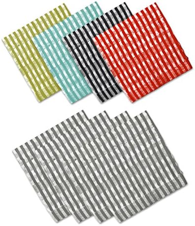 GOURMET PRO G.Pro 20PK Terry D/Cloth-Asst D, 13x13, Assorted, 20 Piece