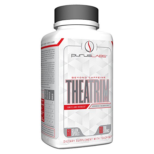 Purus Labs Theatrim | Advanced Thermolipolytic and Focal Catalyst, Teacrine, Same, B12, Infinergy, White Willow Bark | (60 Capsules)