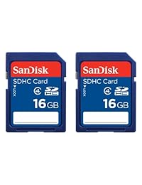 Tarjeta de memoria flash SD, de la marca SanDisk