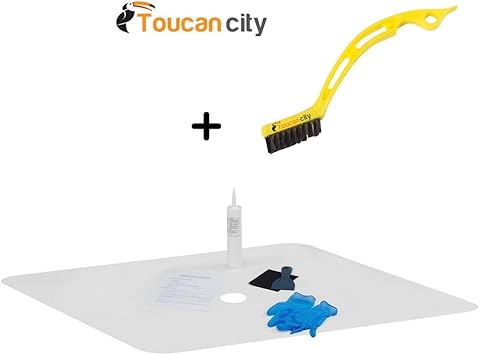 22 In W X 40 In L Shower Floor Repair Inlay Kit White Inlay Wt