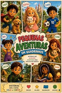 Livro Pequenas Aventuras em Quadrinhos