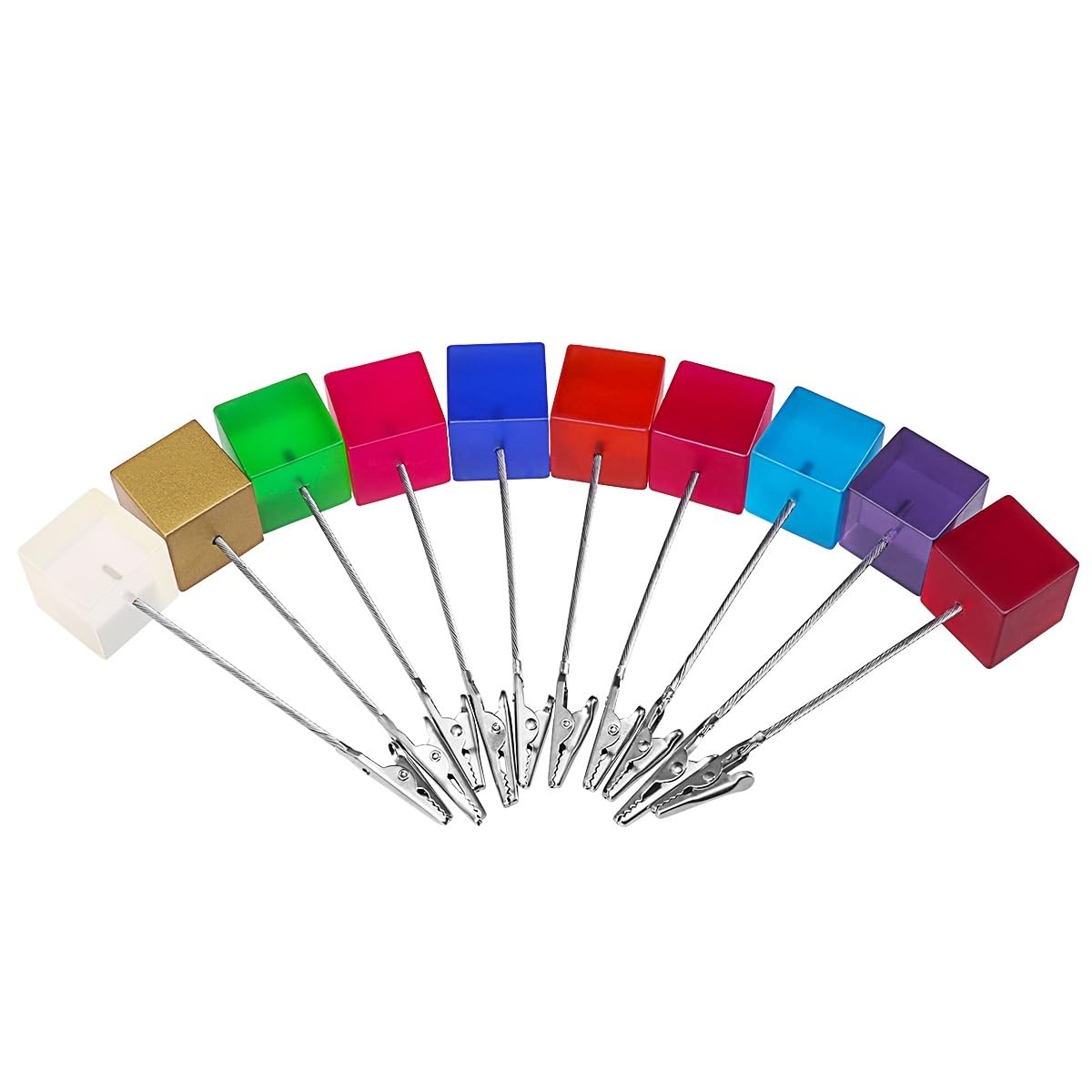 Pack of 10 Photo Holders - Random Colour