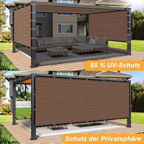 BXAEYIPOR Sun Protection, 85% Shading Rate, UV Resistant, Awning with Eyelet Edge, Easy to Hang Shading Net for Car, Garden, Greenhouse, Camping