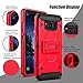 Galaxy S8 Active Case, Venoro Heavy Duty Armor Shockproof Rugged Protection Case Cover with Belt Swivel Clip and Kickstand for Samsung Galaxy S8 Active 5.8
