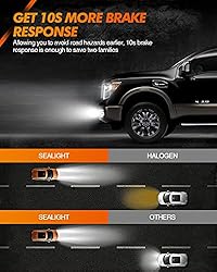 SEALIGHT 9145/9140/H10 LED Fog Lights Bulbs or