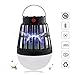 TOPBRY 2018 Leading Edge Model 2-in-1 Rechargeable UV Mosquito killer/Bug zapper and LED Camping Lantern Tent Light, USB and Solar Charging, 2200mAh Battery & Portable, For Outdoor Camping Hiking