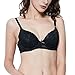 Shitagi Bra Push Up Sexy Lace Full Coverage Underwire Brassiere Women Underwear Intimates Top (32B, Black)