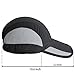 OMECHY Quick Dry Sport Caps Outdoor Baseball Cap Summer UV Protection Sun Hat,Grey