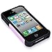 Pasonomi iPhone 4 Case-Premium Heavy Duty Hybrid Shockproof Durable Bumper Armor Cover for Apple iPhone 4S/4(Pink)