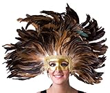 Zucker Feather Coque Headdress Wall Decor Accent