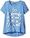 Harry Potter Big Girls' Fashion T-Shirt Shirt, Royal Twinkle, Small