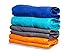 Comfy Bath Towels 4 in a Pack Cotton Bath / Beach Towels 100% Cotton, Guaranteed softness and absorption by Bed N Comfort