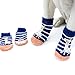 Pet Heroic Anti-Slip Knit Dog Socks&Cat Socks with Rubber Reinforcement, Anti-Slip Knit Dog Paw Protector&Cat Paw Protector for Indoor Wear, Suitable for Small&Medium&Large Dogs&Cats