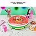 Sakiyr 46 Inch Giant Watermelon Pool Float Summer Outdoor Inflatable Swimming Pool Party Decoration Toys for Adults & Kids With Rapid Valves