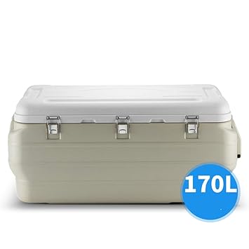 Nevera De Acampada con El Rodillo,portátil Caja De Cofre De Hielo ...