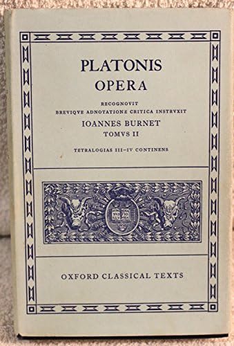 Opera (Oxford Classical Texts): Plato, Burnet, J.: 9780198145462