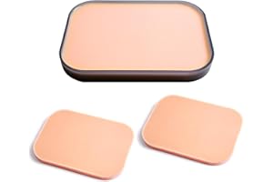 Carrotmiss Upgraded Suture Pad (3Pcs) has 1 Layer Silicone，Comes with a Box，Hard to Rip，Break or Tear。Gifts for Medical Students，Suture Pads Perfect Suture Kit，Suture Practice Pad，DIY Wounds