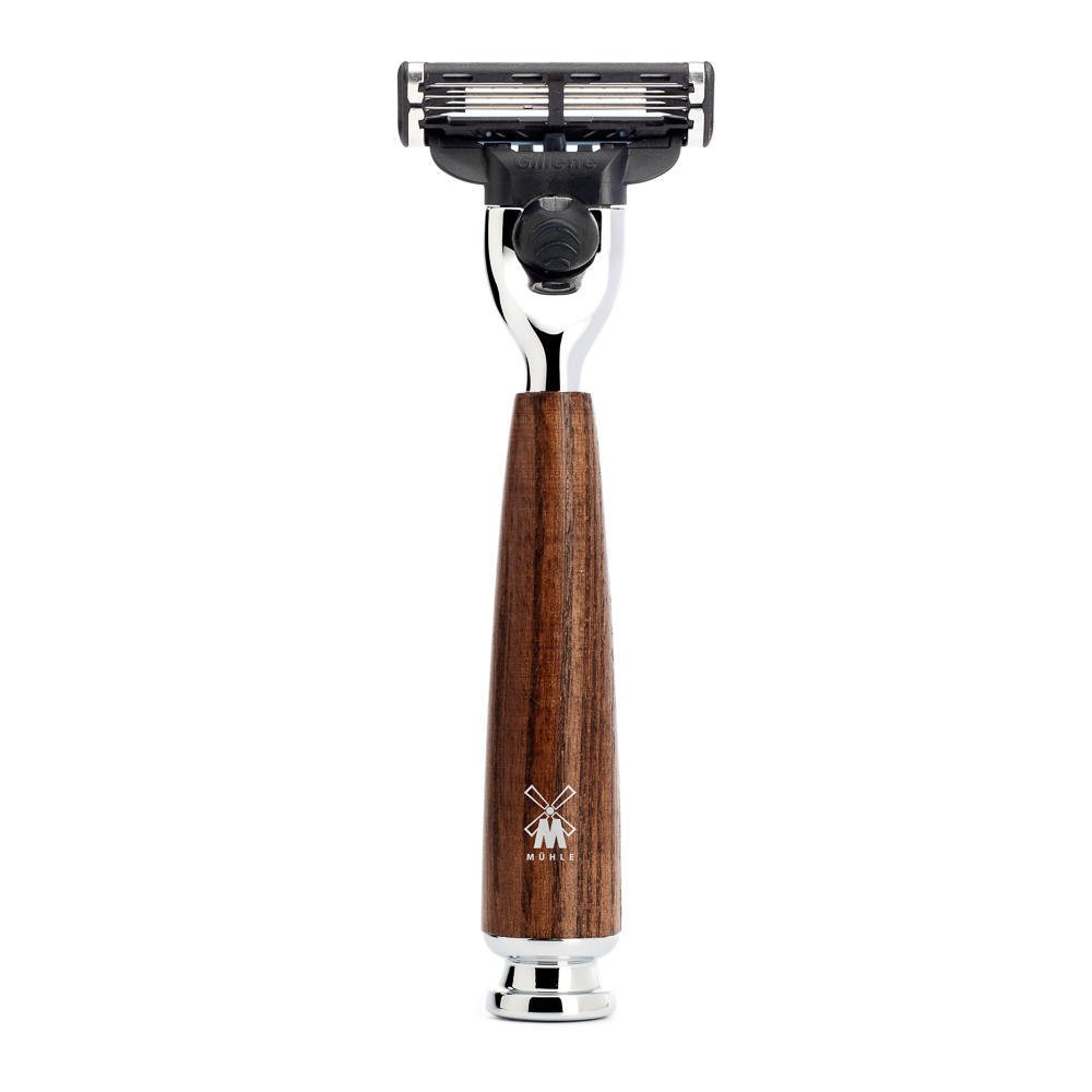 MÜHLE RYTMO Steamed Ash Mach3 Razor (R220M3)