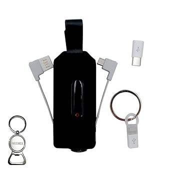 Mcbazel Go-tcha Ranger Auto fangen und sammeln für Pokemon Go mit Flaschenöffner - schwarz