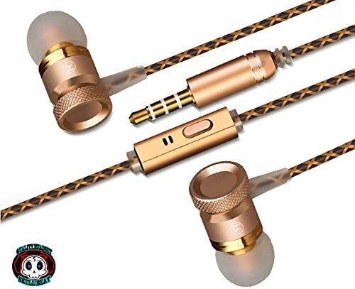 Earphones Skull Beat - G215, Quality Stereo, Strong Bass with Microphone for SmartPhones, Tablets and Laptop