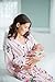 Baby Be Mine Newborn Gown and Hat Set Layette Romper Coming Home Outfit (Newborn, Amelia)