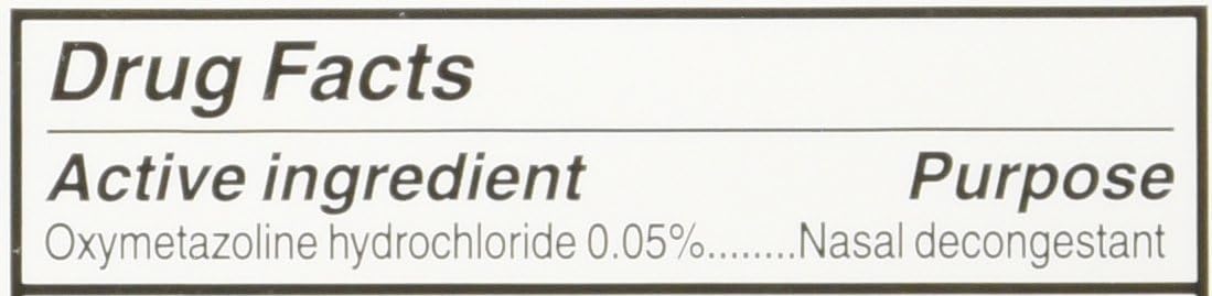 Equate - Nasal Spray, Original (compare To Afrin), 1-Ounce (Pack of 2): Health & Personal Care