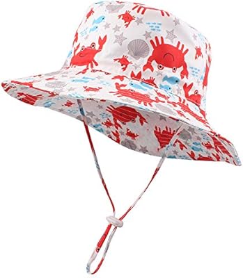 boys bucket hat with chin strap