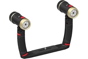 SeaLife SL987 Universal Underwater Photo/Video Sea Dragon Duo 2000 UW Lighting Set