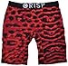 Mens Crisp Boxers Cheetah Underwear Briefs Red S-XL