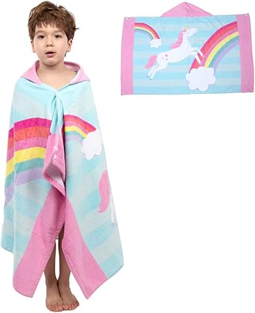 children's hooded towels for swimming