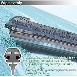 PGMARO Car Windshield Wiper Blade 26"+18"for Car