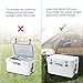 AIEVE Cooler Ice Packs, Cooler Freeze Packs, 12 Pack Long Lasting Ice Packs for Coolers Cooler Shock Freeze Packs Reusable Ice Packs for Coolers, Camping, Lunch Bags, Office, Beach, Picnic