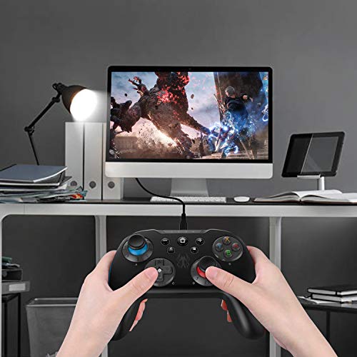 Game for Switch Controller,GEEKLIN Wireless Gamepad for pc Android,3D Joystick moudles and Button moudles are Interchangeable for Wireless Gamepad