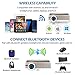 High Resolution 5000 Lumen LCD Wireless Bluetooth Video Projector Support Full HD 1080P Multimedia LED Android WiFi Projector HDMI USB VGA AV Audio Compatible with Roku Stick Xbox PC Phones TV Boxthumb 2