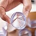 Clear Corner Guards for Child Safety, Baby Mate 8 PCS Ball Shape Clear Furniture Corner Protectors - Safety Table Corner Cover - Desk Corner Cushion