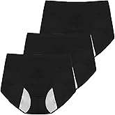 ETAOLINE Period Underwear for Women Heavy Flow Menstrual Panties Full Coverage Postpartum Hipster 4 Layers Leakproof Briefs