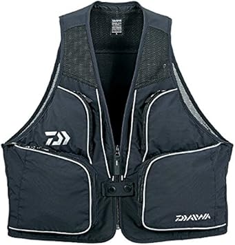Amazon ダイワ サーフベスト ブラック ダイワ Daiwa ライフジャケット フローティングベスト