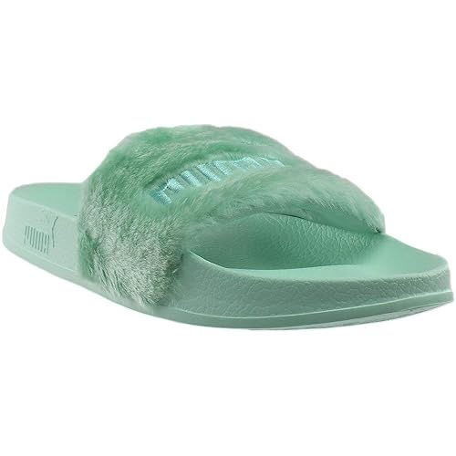 puma rihanna fur slides