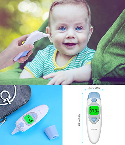 Govee Forehead Thermometer, Head Ear Thermometer for Baby Kids Adults, Digital Infrared Medical Thermometer for Fever by MINGER, 5-in-1 Accurate Instant Read - Thumbnail 5