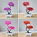 yanbirdfx Artificial Plant Tree Bonsai Fake Potted Ornament Home Hotel Garden Decor Gift 1#